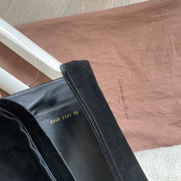 Gianvito Rossi suede high boots - Picture 8 of 9
